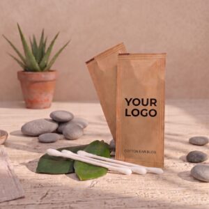 Branded hotel ear cleaning cotton buds